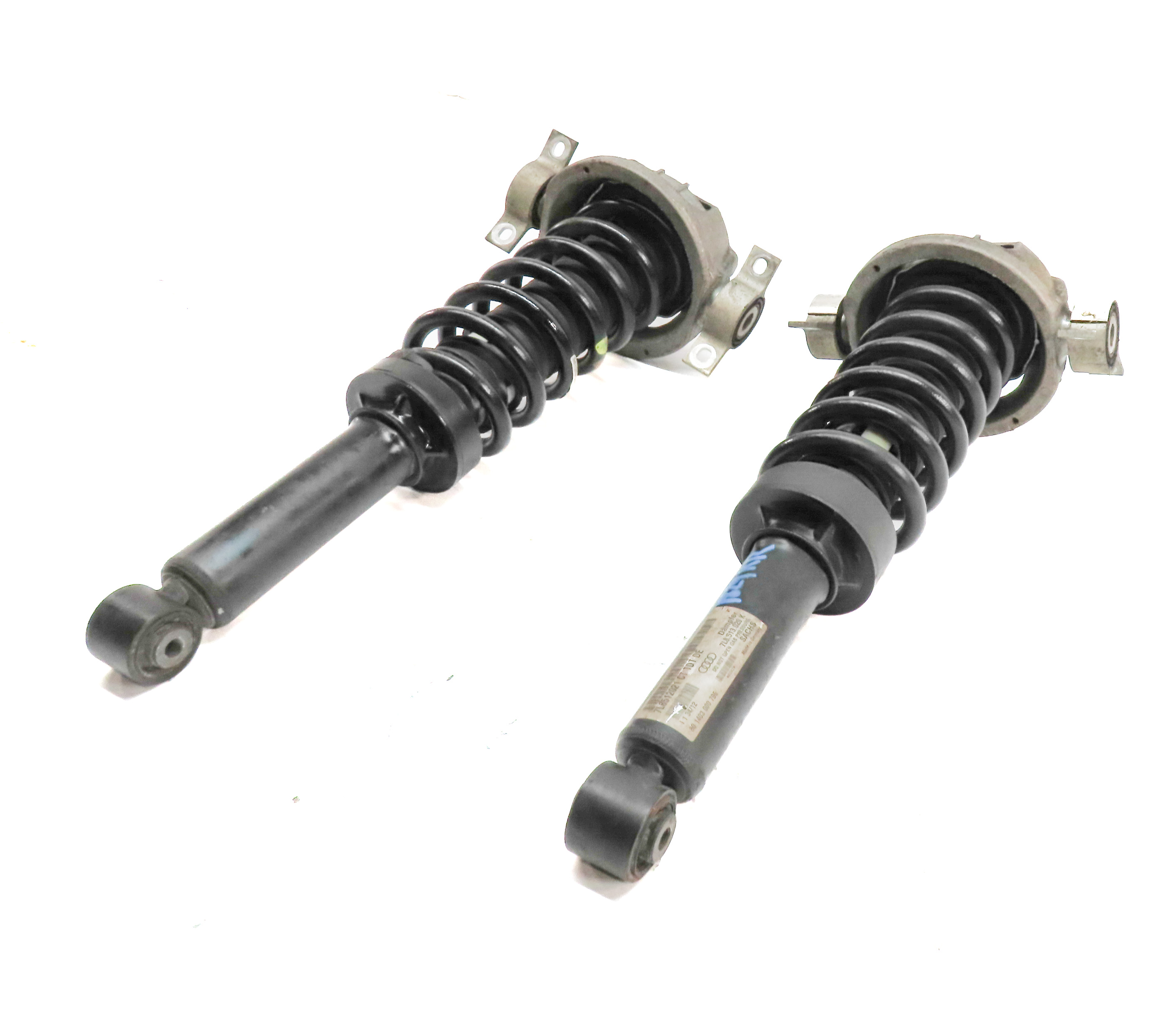 2007-2015 AUDI Q7 (4L) REAR LEFT & RIGHT SHOCK STRUT SET-2 (COMFORT SUSPENSION) — exact item pictured